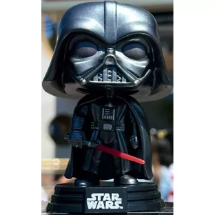 Funko Pop! Darth Vader #01 Silver Chrome Star Wars